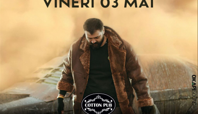 Concert live cu Grasu XXL, vineri la Cotton Pub – Sâmbătă vine Cipi Hampu!