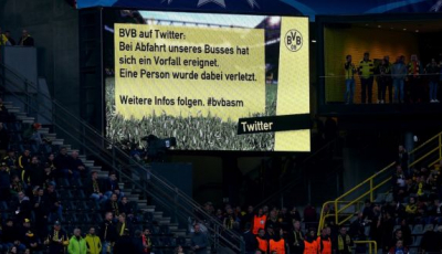 Explozie în apropierea autocarului echipei de fotbal Borussia Dortmund