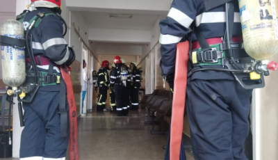 Un nou incendiu la spital. De data asta la Maternitate