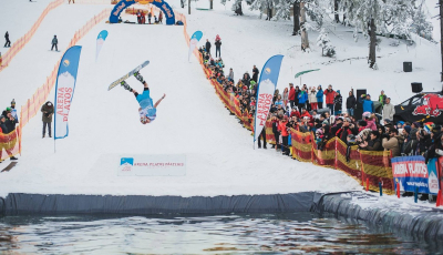 Concursul „Slide and Freeze” de la Păltiniș. „A avut de toate”
