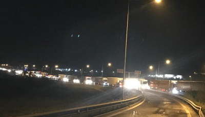 Actualizare. Coloane de mașini pe DN 1, din cauza lucrărilor de pe autostrada A 1 | foto video