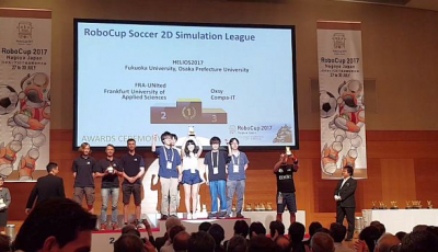 FOTO - Un sibian pe locul 3 la Campionatul Mondial de Robotică