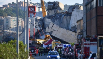 Un al doilea român a fost găsit mort în urma prăbuşirii podului din apropiere de Genova