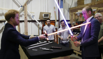 Foto. Prinţul William şi Prinţul Harry vor juca în noul film Star Wars: The Last Jedi