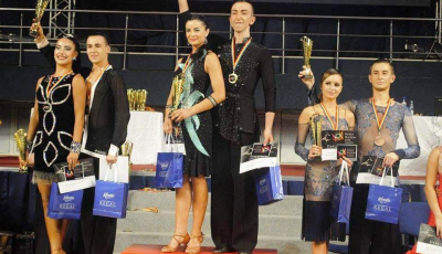 Ramona Corlaciu a adus Sibiului locul 1 la cel mai mare concurs internaţional de dans sportiv din România