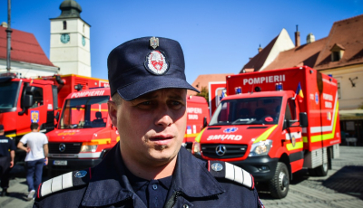 Pompierul Anului 2018: „Mă implora să îl salvez pentru că acasă îl așteptau copiii”