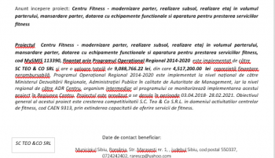 Anunț de presă