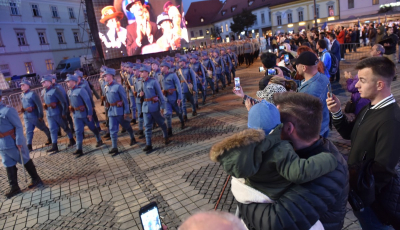 VIDEO Repetiție generală. Cum celebrează Sibiul Centenarul Marii Uniri