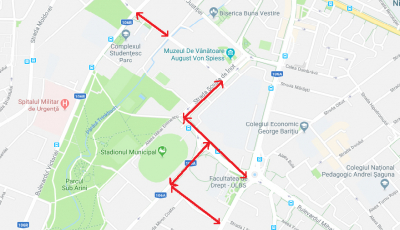 Restricții de trafic pentru meci. Ziua doi