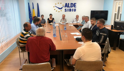 ALDE Sibiu anunță prea devreme racolarea de membri. ”Azi suntem în ALDE, dar nu știu până când”