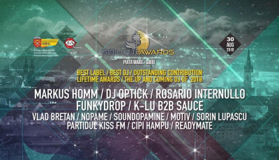 Sibiu DJ Awards 2018 - primul eveniment dedicat exclusiv muzicii electronice