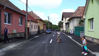 Sibiu. Jumătate din străzile aflate în lucru, finalizate în cursul lunii august