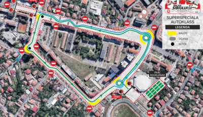 Restricții în trafic pentru desfășurarea Raliului Sibiului 2018 (CP)
