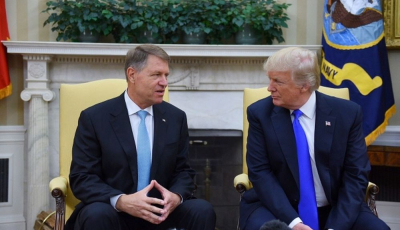 VIDEO - Klaus Iohannis susţine o conferinţă de presă comună cu Donald Trump