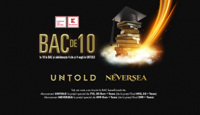 Elevii cu 10 la BAC intră gratuit la ediția aniversară Untold