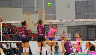 Atmosferă de Champions League, la Sibiu. Volei Alba Blaj a pierdut cu Piacenza, în faţa a peste 1500 de spectatori