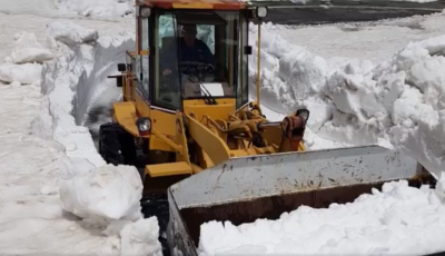 VIDEO Zăpadă de peste patru metri pe Transfăgărășan