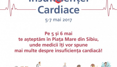 Fundația Română a Inimii și Societatea Română de Cardiologie organizează la Sibiu „Zilele Insuficienței Cardiace”