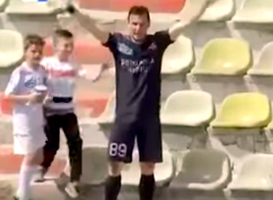 VIDEO-Un jucător de la FC Hermannstadt a ajuns celebru în toată lumea