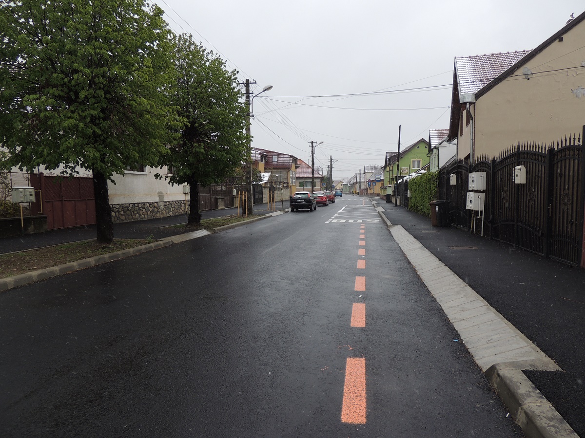Prima stradă a cărei modernizare a fost recepționată în 2017: Strungului
