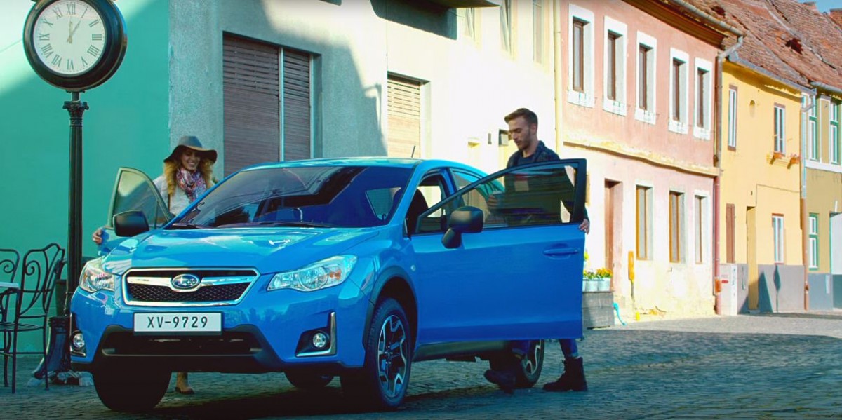 VIDEO - Cum se vede Sibiul în reclama Subaru filmată acum câteva săptămâni? Nu se prea vede…