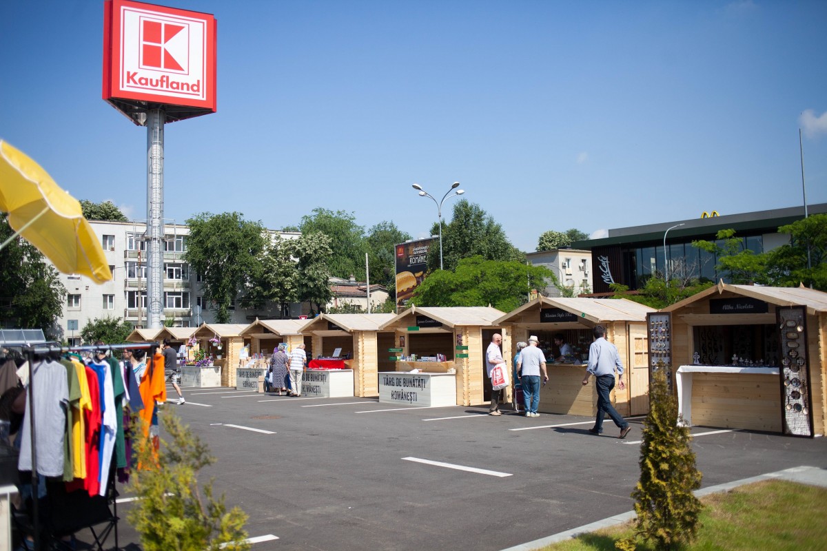 Primul târg de bunătăți românești din Mediaș