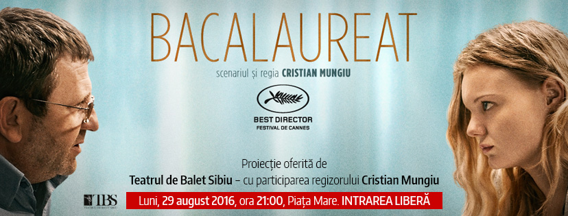 După premiera mondială de la Cannes, filmul „Bacalaureat” de Cristian Mungiu ajunge la Sibiu