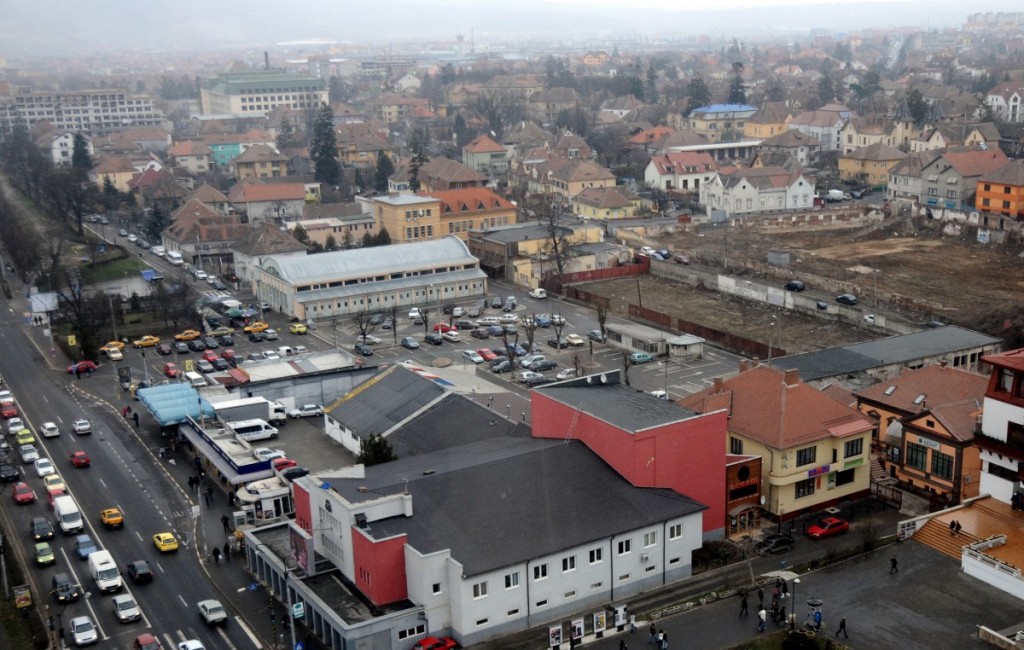 Schimbarea la față a centrului nou al Sibiului: mai este mult până departe