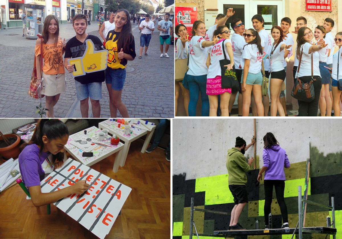 Supervoluntarul anului 2015, la Sibiu: ”Am convins-o pe mama să facă voluntariat”