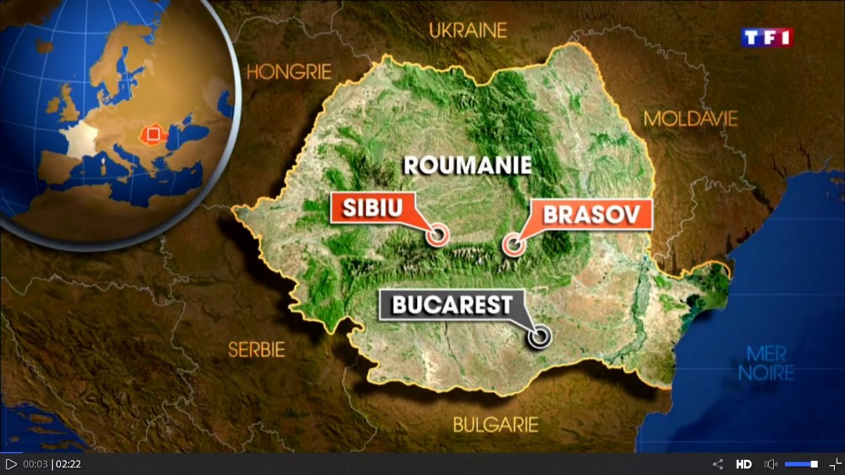 VIDEO Francezii de la TF1 pun Sibiul pe același nivel cu București și Brașov: Boom-ul turismului în țara lui Dracula