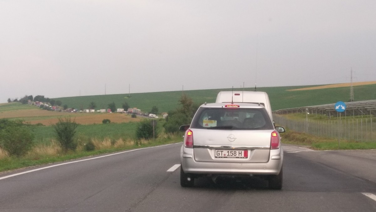 Încă o zi cu nervi și răbdare pe DN 1 Sibiu-Alba