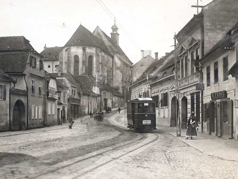 1960. Pe străzile Sibiului au început să circule tramvaie noi