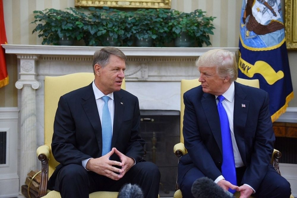VIDEO - Klaus Iohannis susţine o conferinţă de presă comună cu Donald Trump
