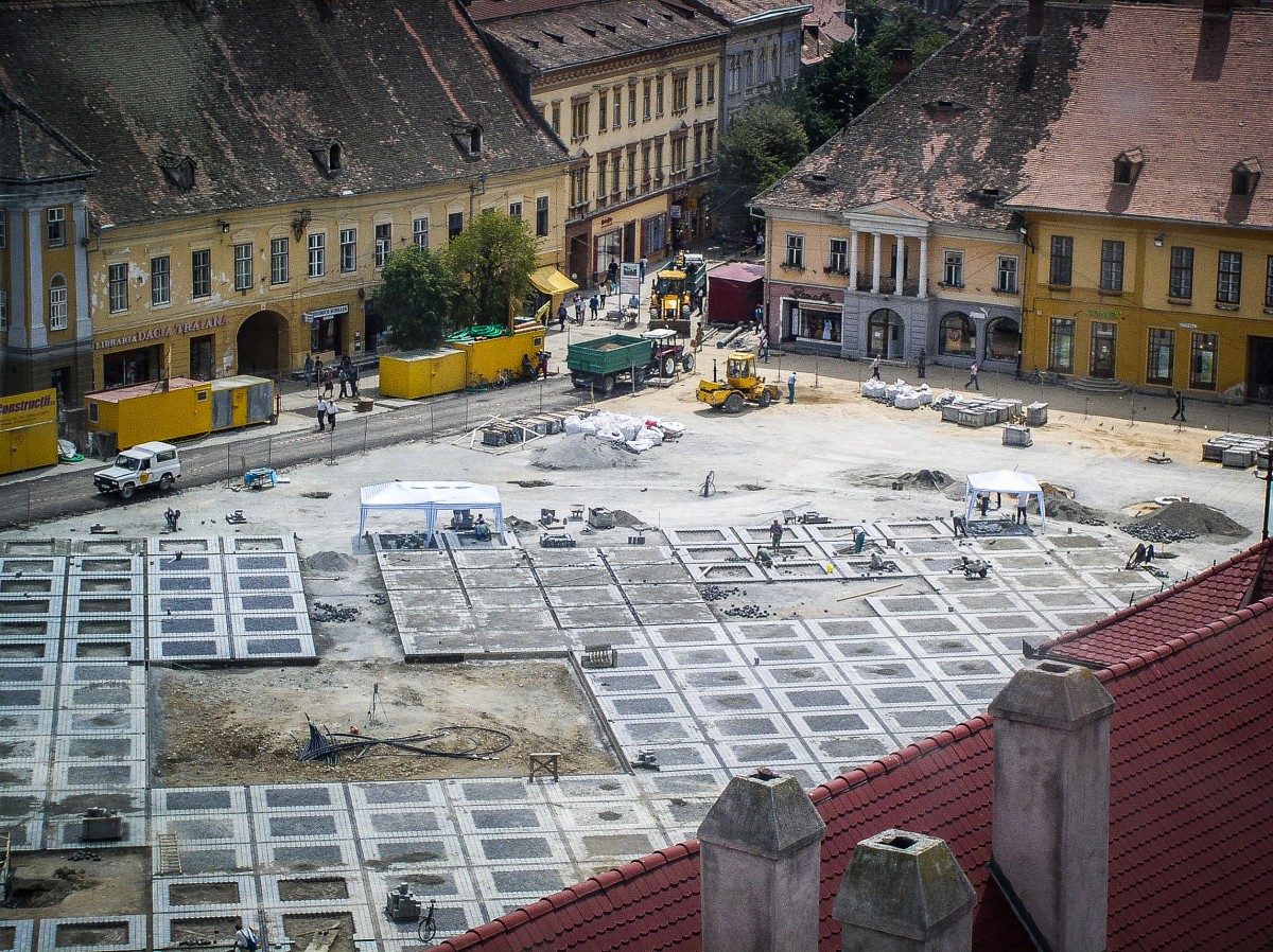 Tunelurile de sub centrul Sibiului. O poveste