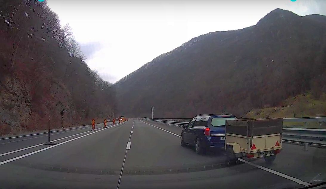 VIDEO - A durat doar o zi. Cum folosesc șoferii noul drum modernizat pe Valea Oltului