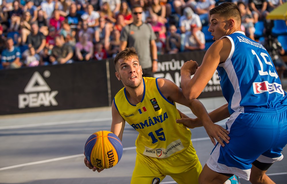 Baschetbalist de la CSU Sibiu, eroul zilei la Campionatul European de Baschet 3x3