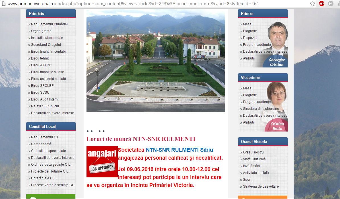 Concurența pe piața muncii în Sibiu obligă SNR Rulmenți că angajeze oameni din Brașov