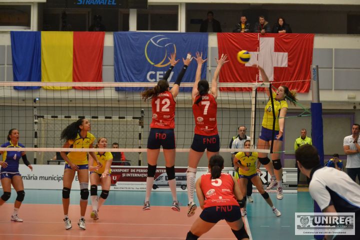 Meci de Champions League, la Sibiu. Echipa de volei feminin Alba Blaj dispută primul meci de acasă, în Sala “Transilvania”