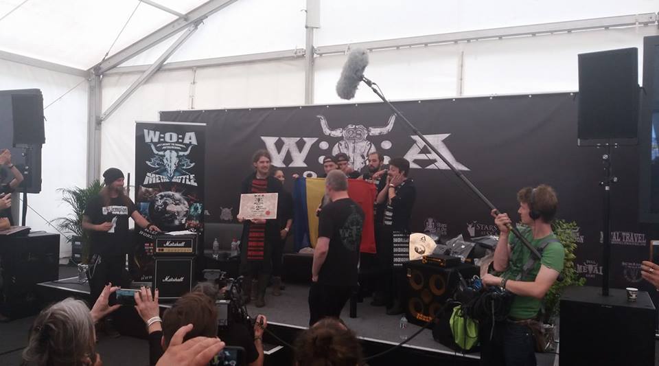 Sibienii care reprezintă România au ocupat locul 2 la concursul din cadrul Wacken Open Air