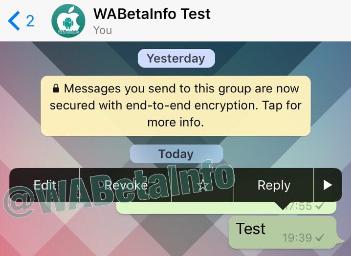 WhatsApp va permite revocarea mesajelor trimise