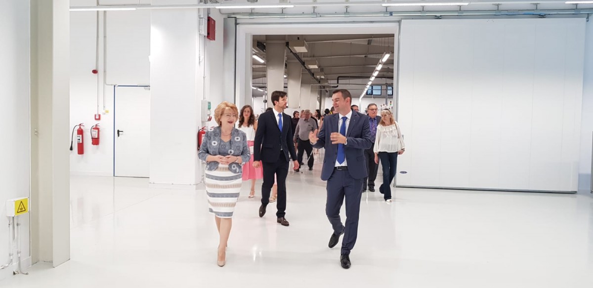 FOTO-VIDEO Compania germană Wenglor a inaugurat o nouă fabrică în Sibiu. Triplează producția