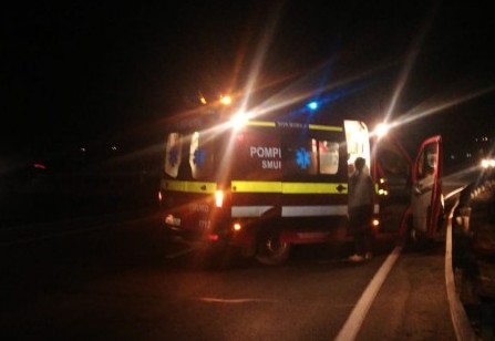 ACTUALIZARE. Pieton accidentat, după ce a traversat neregulamentar. Este internat