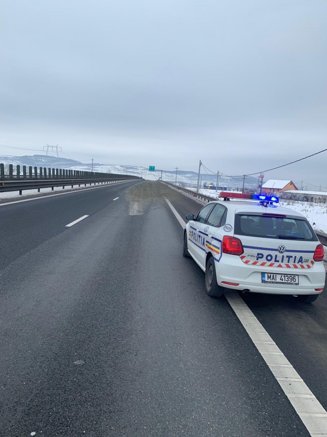 Restricții de trafic. Lucrări pe autostrada A1 Sibiu-Sebeș