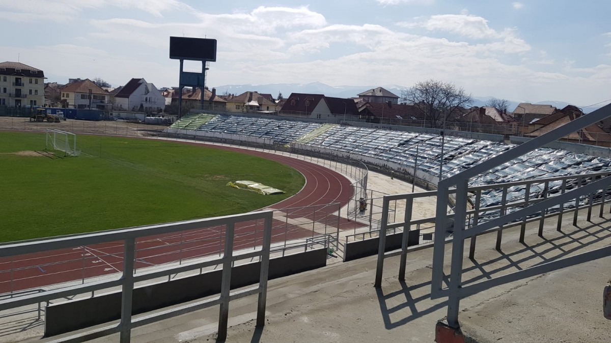 După eșecul stadionului din Sibiu, Construcții SA vrea să construiască un stadion de atletism