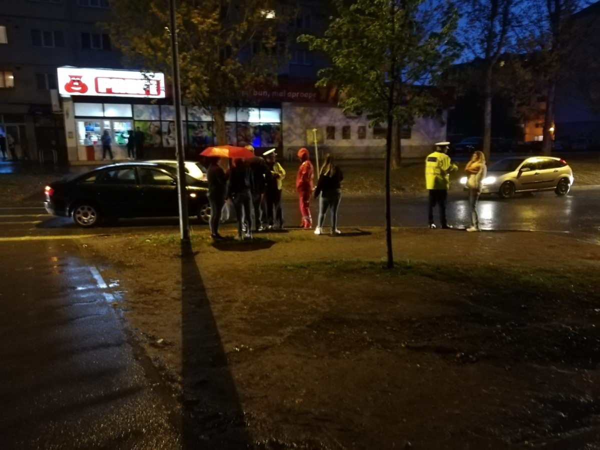 FOTO-VIDEO Accident pe Calea Cisnădiei. Un bărbat a fost lovit de mașină