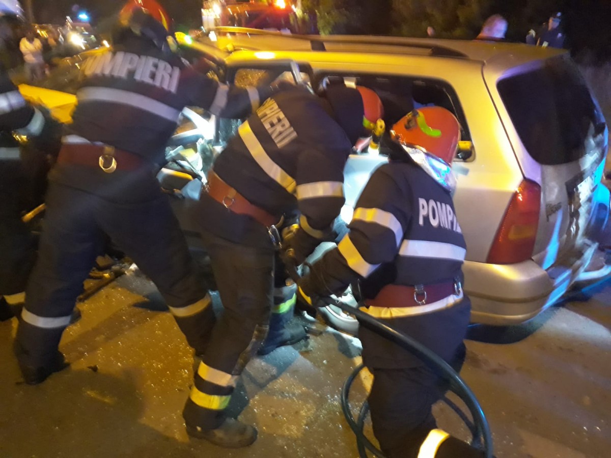 Accident grav la Mediaș. Bărbatul rănit a decedat