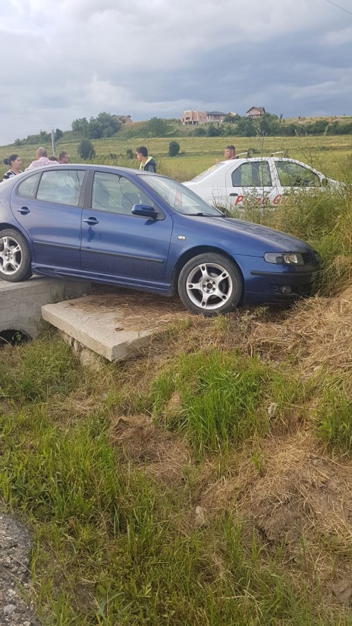 Accident la marginea Sibiului. O femeie gravidă a ajuns la urgențe