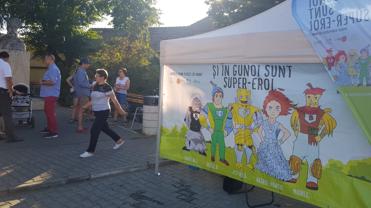 Orice nelămurire legată de colectarea selectivă se clarifică joi la Veștem
