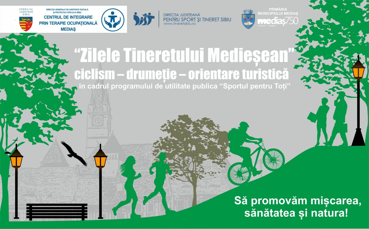 Zilele Tineretului Medieșean la ciclism, drumeție și orientare turistică