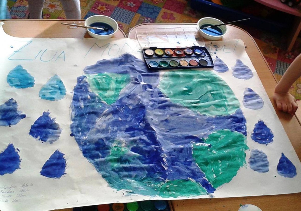 Copiii de la Grădinița nr. 29 au sărbătorit Ziua Mondială a Apei